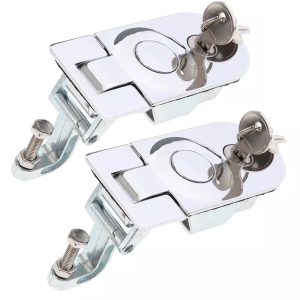 2pcs Compression Latch Lock Rounded End for RV Camper Trailer Motorhome