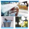 48V Cordless High Pressure Washer Portable Water Spray Gun Car Cleaner 2 Battery