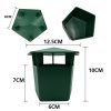 5pcs Pentagonal Garden Slug Trap Eco-Friendly to Catch Snails Catcher Box