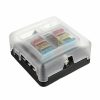 6 Way Blade Fuse Box Block Holder Indicator LED Light 12V 32V Car Marine Caravan