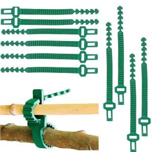 10pcs Adjustable Plant Ties Re-Usable Interlock Garden Plant Straps