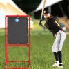 Baseball Strike Zone Target for Plastic Balls Portable Baseball Pitching Training with Practice Frame