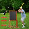 Baseball Strike Zone Target for Plastic Balls Portable Baseball Pitching Training with Practice Frame