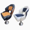 Boat Seat Boat Chair with Back Support Pads for Canoe Speedboat