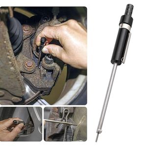 Car Brake Pad Thickness Gauge Measuring Car Brake Pad Tester with Scale Measurement Tool