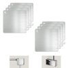 8pcs Electrical Box Cover Plates Square Flat Blank Junction Box Panel Covers