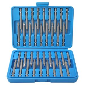 36pcs Extra Long Screwdriver Bit Set Power Bits Hex Torx Key Drill Phillips