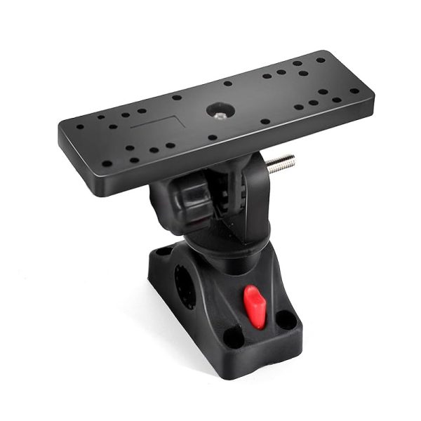 Fish Finder Mounts 360° Adjustable Fish Finder Brackets for Boat Canoe Kayak