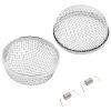 Flying Insect Screen Stainless Steel RV Furnace Vent Cover Mesh with Tools Camping Replacement