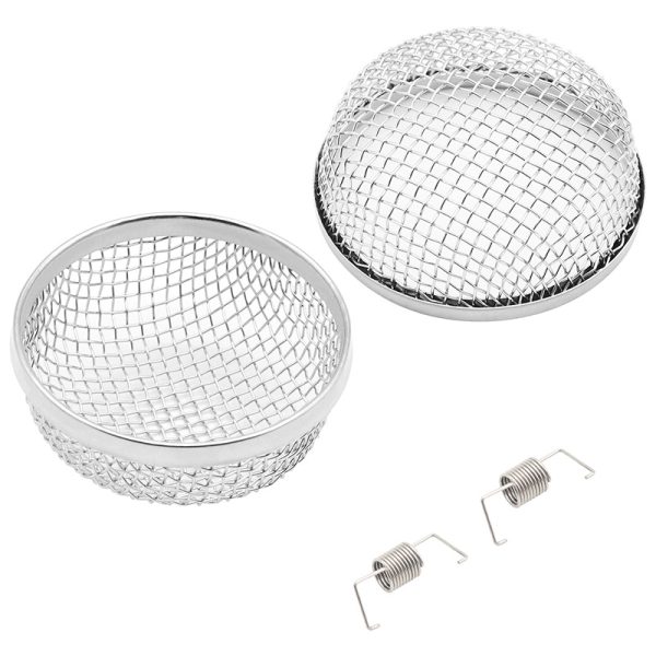 Flying Insect Screen Stainless Steel RV Furnace Vent Cover Mesh with Tools Camping Replacement