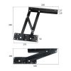 Folding Coffee Table Lifting Frame Heavy Duty Spring Hinge Multi-Functional Gas Hydraulic Furniture Support Brackets