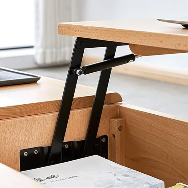 Folding Coffee Table Lifting Frame Heavy Duty Spring Hinge Multi-Functional Gas Hydraulic Furniture Support Brackets