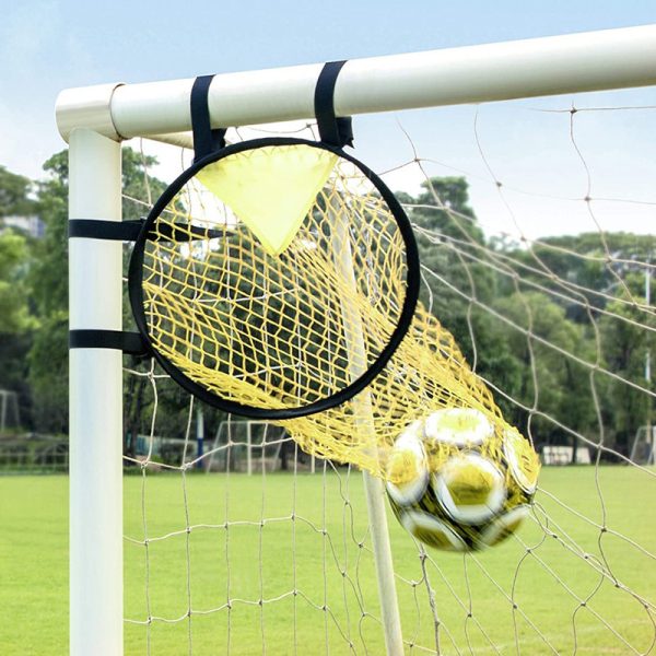 Football Goal Target Net Soccer Target Goal Corner Top Net for Improving Shooting