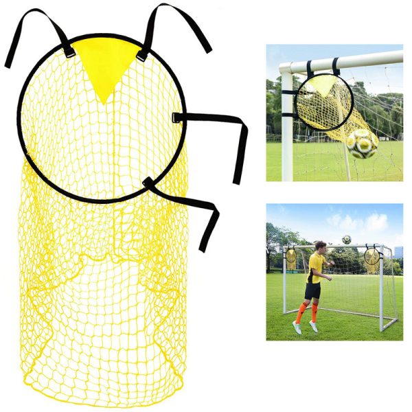 Football Goal Target Net Soccer Target Goal Corner Top Net for Improving Shooting