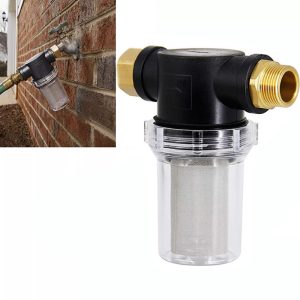 Garden Hose Inlet Filter Attachment 100 Mesh for Pressure Washers Washing Machine