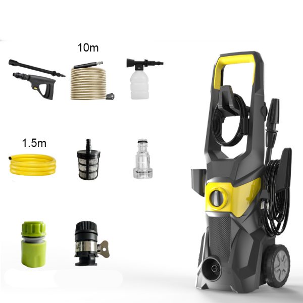 High Pressure Washer 1800W Electric Pump Water Cleaner Gurney 10M Hose 7L/min