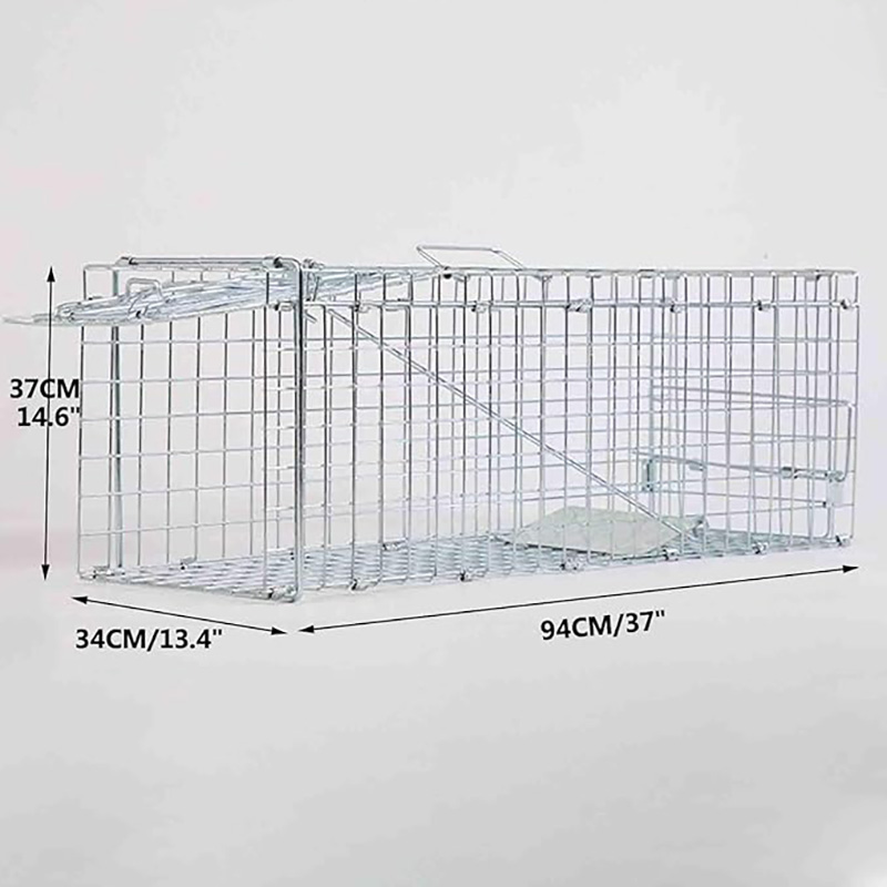 Humane Live Animal Cage Trap Outdoor Catch Release Rodent Cage for Animal Live Catch