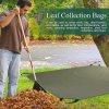 2pcs Leaf Tarp with 4 Handles for Yard Cleaning Effective Garden Waste Management