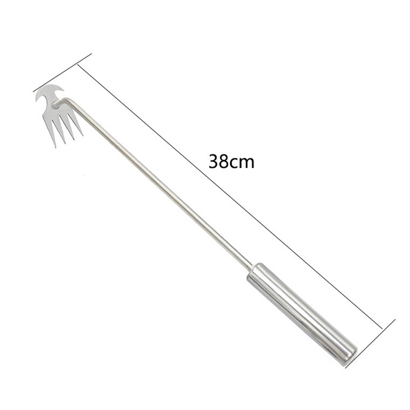 Manual Weed Puller Tool Multifunctional Stainless Steel Weeder for Farm Vegetable Weeding