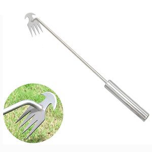 Manual Weed Puller Tool Multifunctional Stainless Steel Weeder for Farm Vegetable Weeding