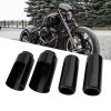 Motorcycle Fork Cover Tube Caps Kit Fit for Harley Dyna FXD Street Fat Bob Low Rider 06-17