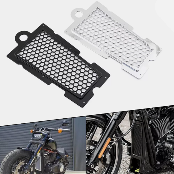 Motorcycle Radiator Protector Grill Cover Fit for Harley Softail Street BOB FXBB 2018-Current