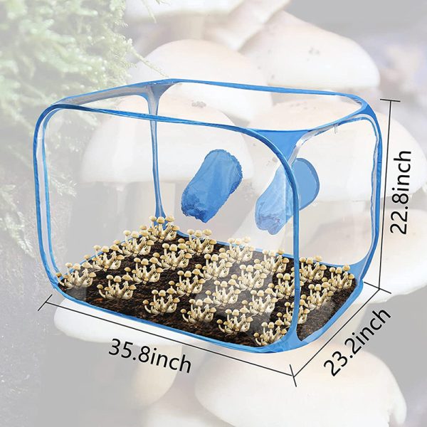 Mushroom Still Air Box Mushroom Grow Tent Portable Mycology Fume Hood Propagation Stations