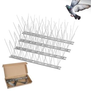 10pcs Orchard Bird Repellent Spikes Stainless Steel 25cm 33cm 50cm 100cm Pigeon Repellent Spike