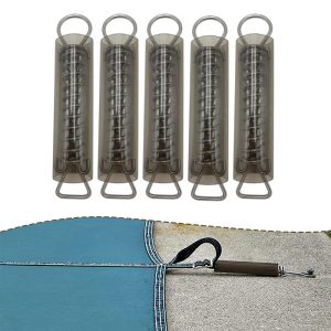 Pool Spring Protector Kit Safety Cover with Springs for In-ground Swimming Pools