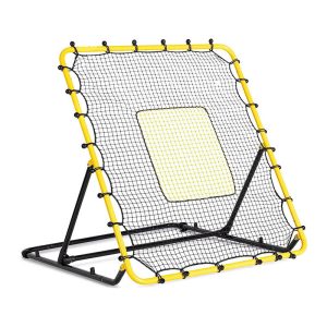 Portable Football Goal Rebounder Net Softball Practice Network with Pitching Target