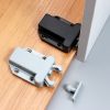 Rebound Self-Locking Door Catch Push Open Latch for Bedroom Cabinet Cupboard Drawer