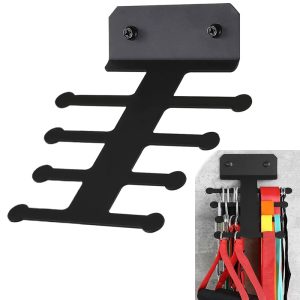 Resistance Band Storage Hanger Gym Equipment Organizer Rope Home Gym Storage Racks