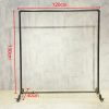 Shop Clothes Rack with Wheels Heavy Duty Commercial Garment Rack Retail Shop Display Rack