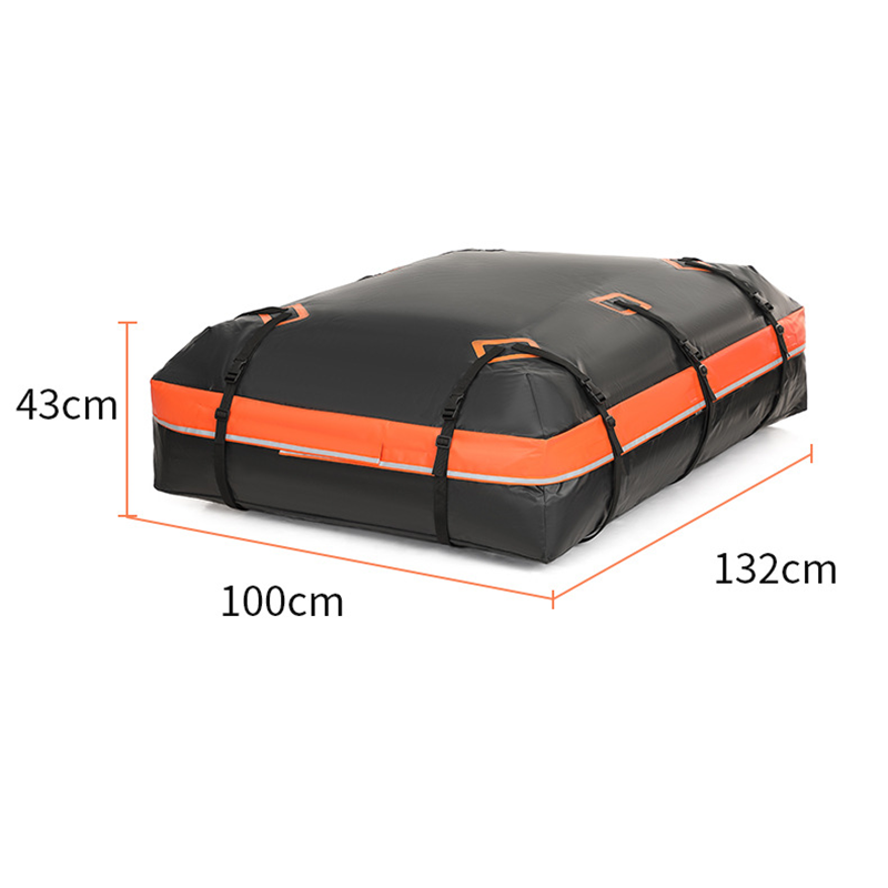 Car Roof Luggage Bag Windproof Rainproof Wear Dirt Resistant Large Capacity Roof Bag Outdoor Camper Tent Package Waterproof Sunscreen Suitable All Vehicles