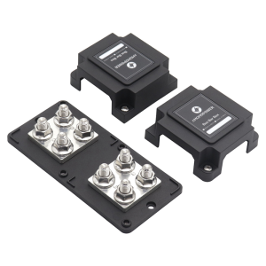 Bus Bar Box Power Distribution Block Busbar with Cover Bus Bar Power Distribution Block Ground Busbar Box Terminal Studs Module Design for Automotive RV Car Marine Truck Boat Battery Audio