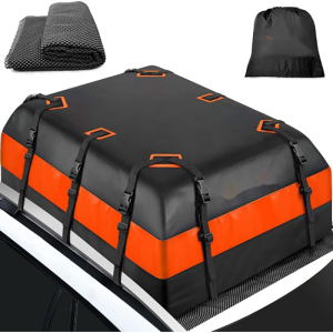 Car Roof Luggage Bag Windproof Rainproof Wear Dirt Resistant Large Capacity Roof Bag Outdoor Camper Tent Package Waterproof Sunscreen Suitable All Vehicles