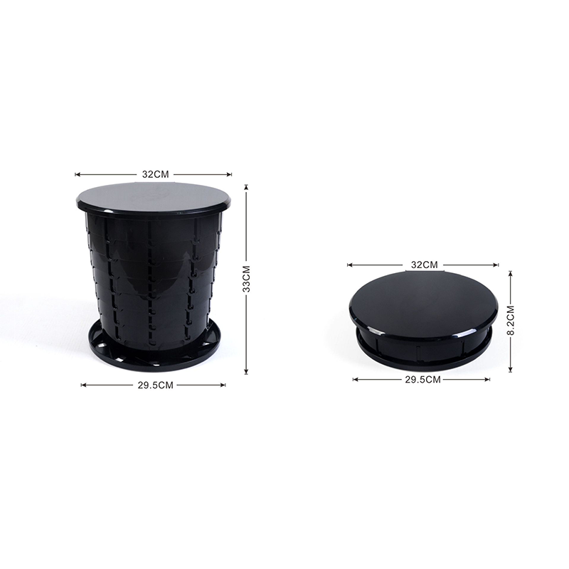 Retractable Camping Toilet Portable Travel Toilet Bucket Toilet Foldable Camping Potty for Adults Kids Outdoor Car Camping Boat Home Care