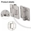 4pcs Adjustable Torque Hinge Shaft Free Stop Positioning Stop Flat Hinge