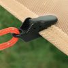 Awning Tent Clip Clamps Heavy Duty Push-type Clips Camping Survival Tool