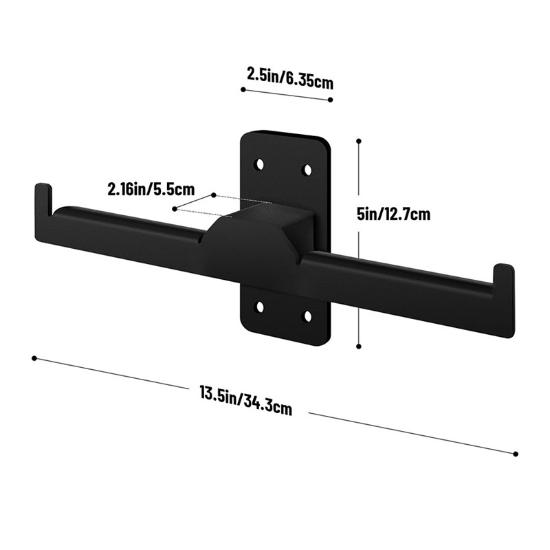 Backpack Blower Sprayer Rack Wall-mounted Leaf Blower Storage Hanger for Trailer Hunting Pack