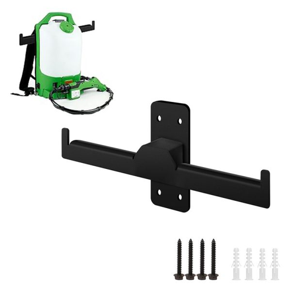 Backpack Blower Sprayer Rack Wall-mounted Leaf Blower Storage Hanger for Trailer Hunting Pack