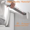 Bathroom Folding Grab Bar Flip Up Toilet Safety Rail Wall Mounted Non Slip Waterproof Grab Bar