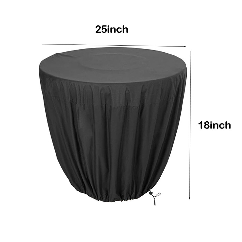 1pcs Bird Bath Cover Waterproof Garden Fountain Covers