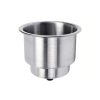 2pcs Boat Drink Cup Holders Stainless Steel Marine Bottle Stand