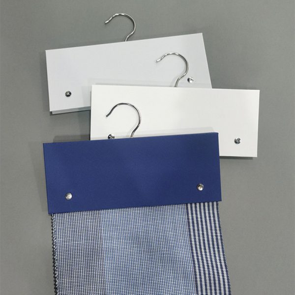 10pcs Fabric Sample Hangers with Hook Curtain Samples Binding Card Holder Textile Hanger