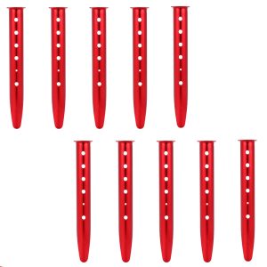 U-shaped Sand Tent Stakes Lightweight Beach Canopy Windproof Nails