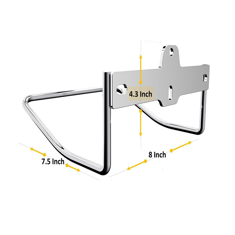 Wall Mount Ladder Hangers for Garage Wall Multi-function Ladder Rack