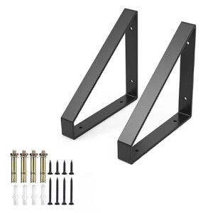 Wall-mounted Shelf Tripod Brackets Straight Divider Right Angle Fixed Layer Rack