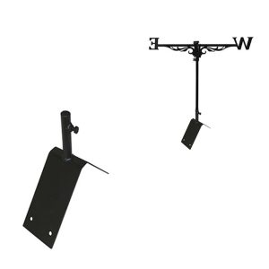 Weathervane Mount Bracket Base Wind Vane Practical Display Holder for Walls Roof