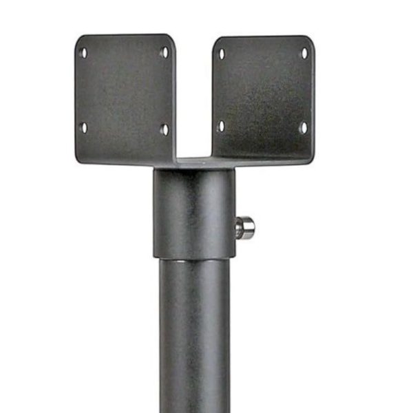 2Pack 3.6" Saddle Stainless Steel Roof Riser Beam Bracket For Patio Pergola 18-1/4 Inches High